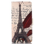 Case iPhone 13 Pro Max Poeta da Torre Eiffel