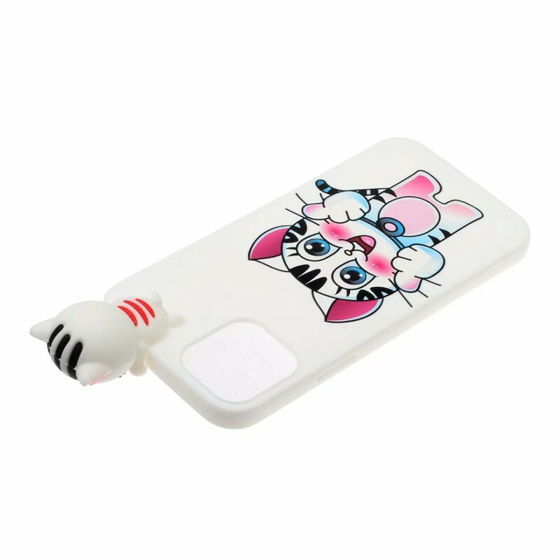 Capa iPhone 13 Pro Max Chat Divertimento 3D