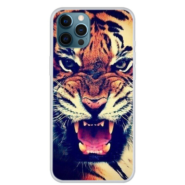 Capa Pro Tiger Face do iPhone 13