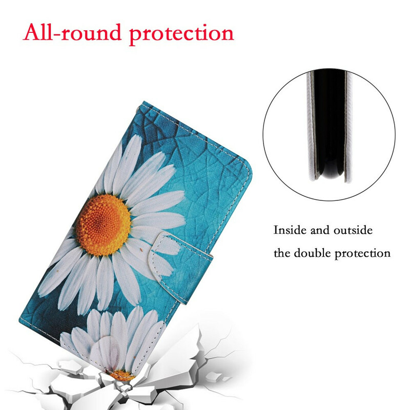 Capa para iPhone 13 Pro Magistral Flowers with Strap