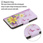 Capa para iPhone 13 Pro Magistral Flowers with Strap