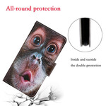 iPhone 13 Pro Case Monkey com Lanyard