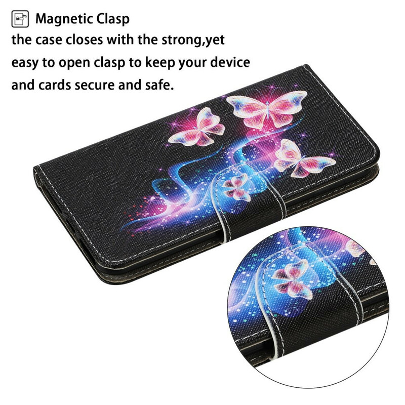 Capa para iPhone 13 Pro Magic Butterflies