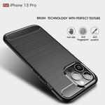 iPhone 13 Pro Capa de fibra de carbono escovada