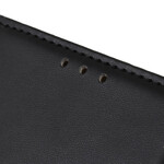 iPhone 13 Pro Leather Case de Efeito Couro Simples