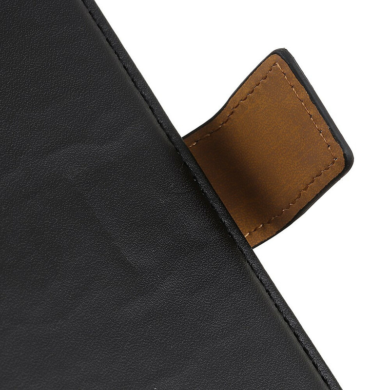 iPhone 13 Pro Leather Case de Efeito Couro Simples