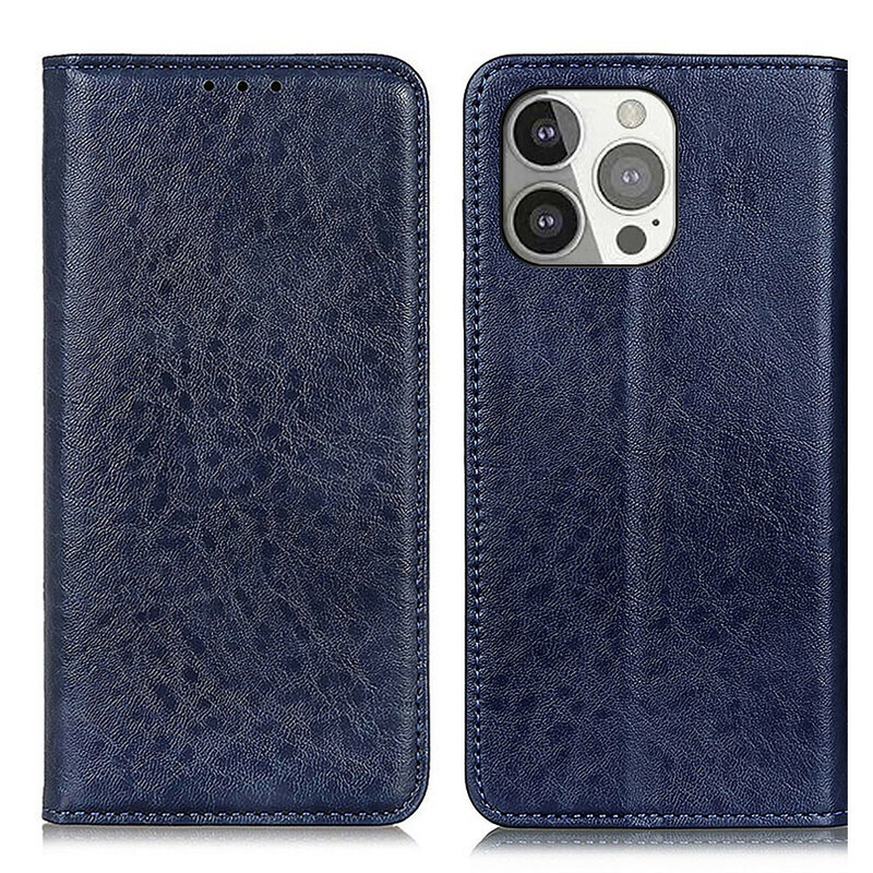 Capa iPhone 13 Pro Split Leather Textured
