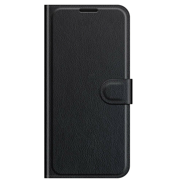 Capa para iPhone 13 Pro Leather Effect Lychee Classic Lychee