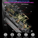 iPhone 13 Pro Camuflagem de capa amovível