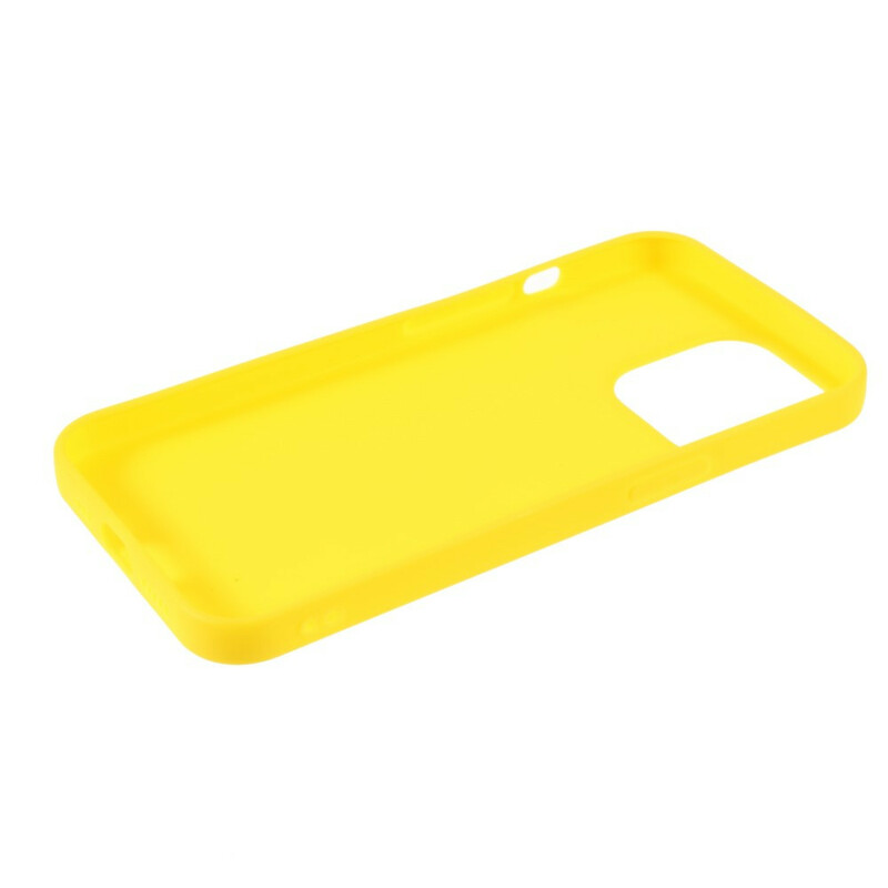 iPhone 13 Pro Capa de Silicone Mat flexível
