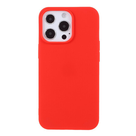 iPhone 13 Pro Capa de Silicone Mat flexível