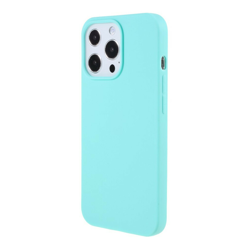 iPhone 13 Pro Capa de Silicone Mat flexível