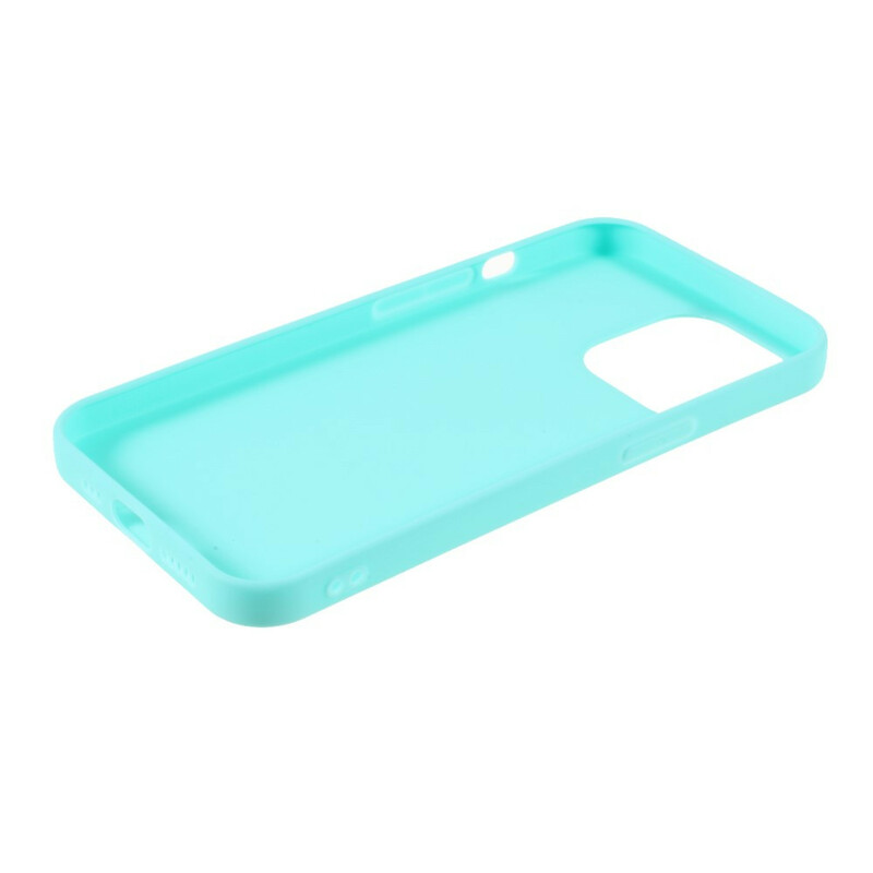 iPhone 13 Pro Capa de Silicone Mat flexível