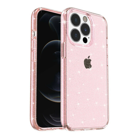 Capa brilhante do iPhone 12 Pro Clear Glitter