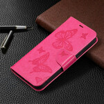 Capa para iPhone 13 Pro Butterfly Printed Lanyard