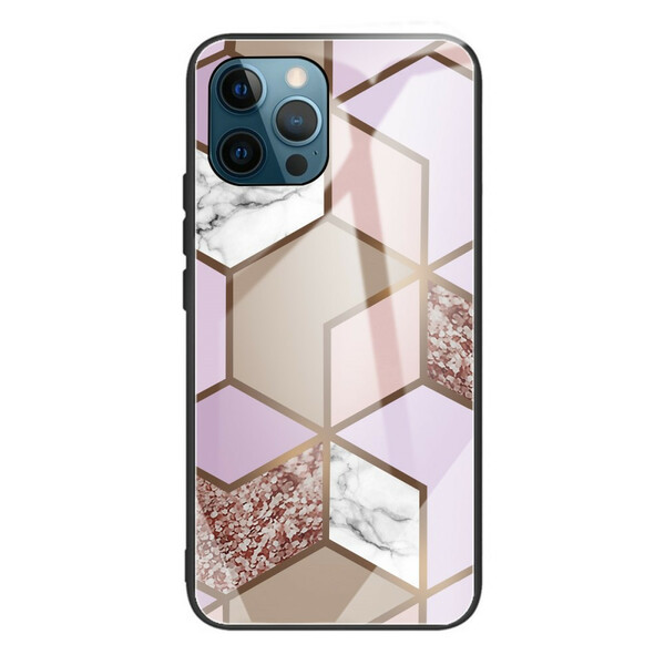 iPhone 13 Pro Max Max Hard Case Marble Geometry