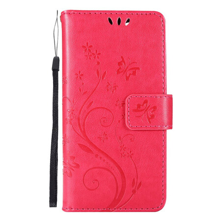 Capa para iPhone 13 Pro Graphic Flowers with Strap
