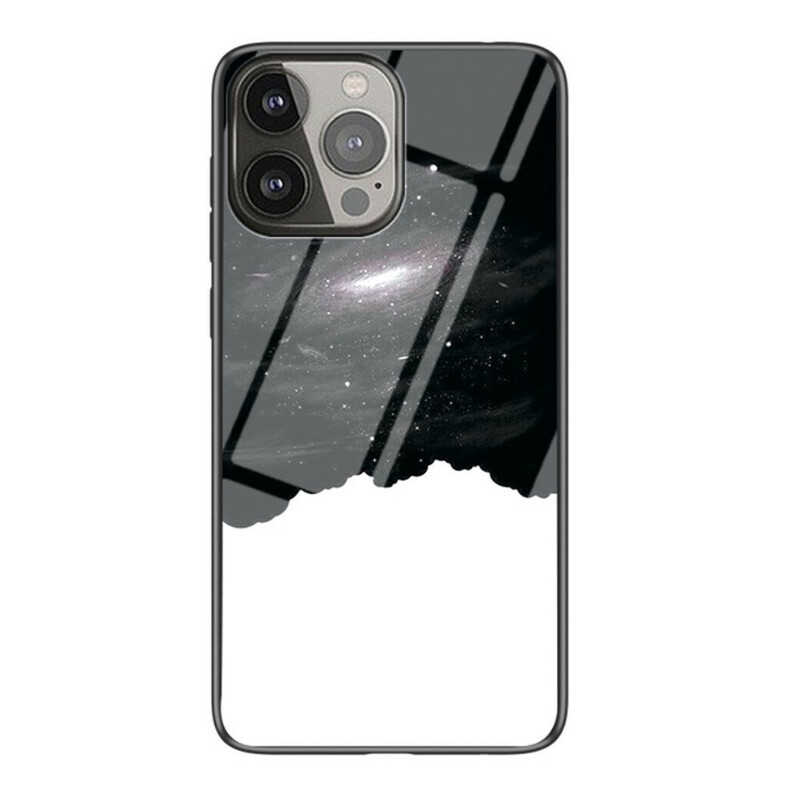iPhone 13 Pro Case de vidro temperado Starry Sky