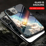 iPhone 13 Pro Case de vidro temperado Starry Sky
