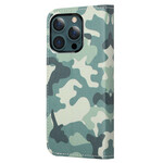 Capa para iPhone 13 Pro Max Camuflagem Militar