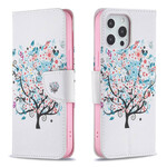 Capa iPhone 13 Pro Max Flowered Tree