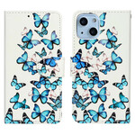 Capa iPhone 13 Voo de borboletas