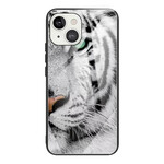 Capa de vidro temperado IPhone 13 Tiger