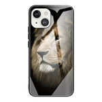 iPhone 13 Cabeça de leão de capa dura