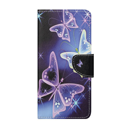Capa para iPhone 13 Papillons Modernes