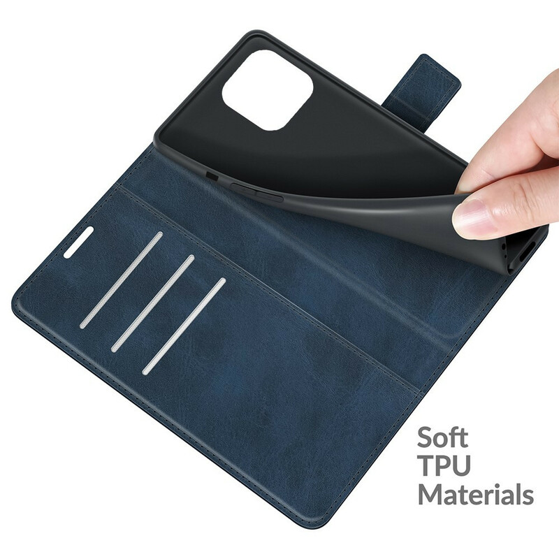 Capa para iPhone 13 Pro Max Leather Effect Slim Extreme