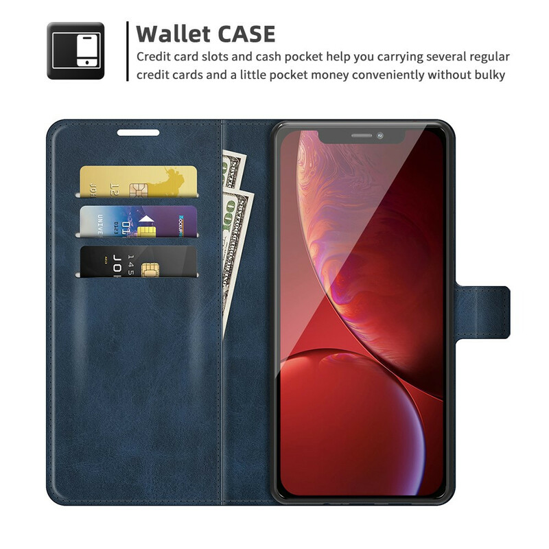 Capa para iPhone 13 Pro Max Leather Effect Slim Extreme