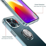 iPhone 13 Pro Max Clear Case com suporte de anéis