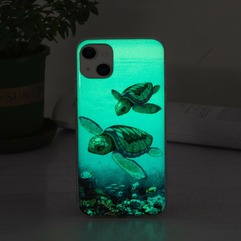 iPhone 13 Case Tartarugas Fluorescentes