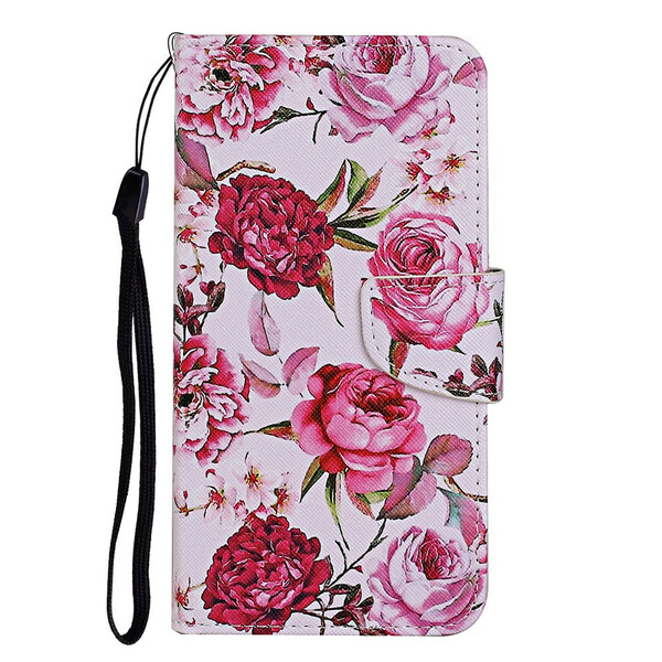 Capa para iPhone 13 Magistral Flowers with Strap