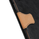Capa em frente do fecho reversível em pele A16 / A16s Split Leather Reversible Clasp
