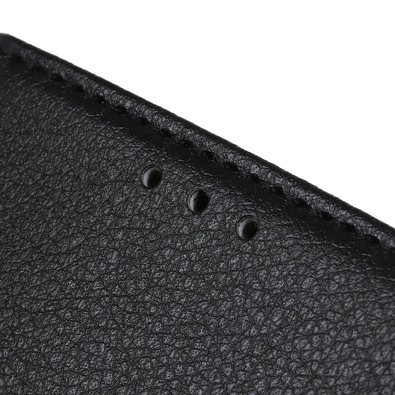 Capa para iPhone 13 Leatherette Litchi Premium