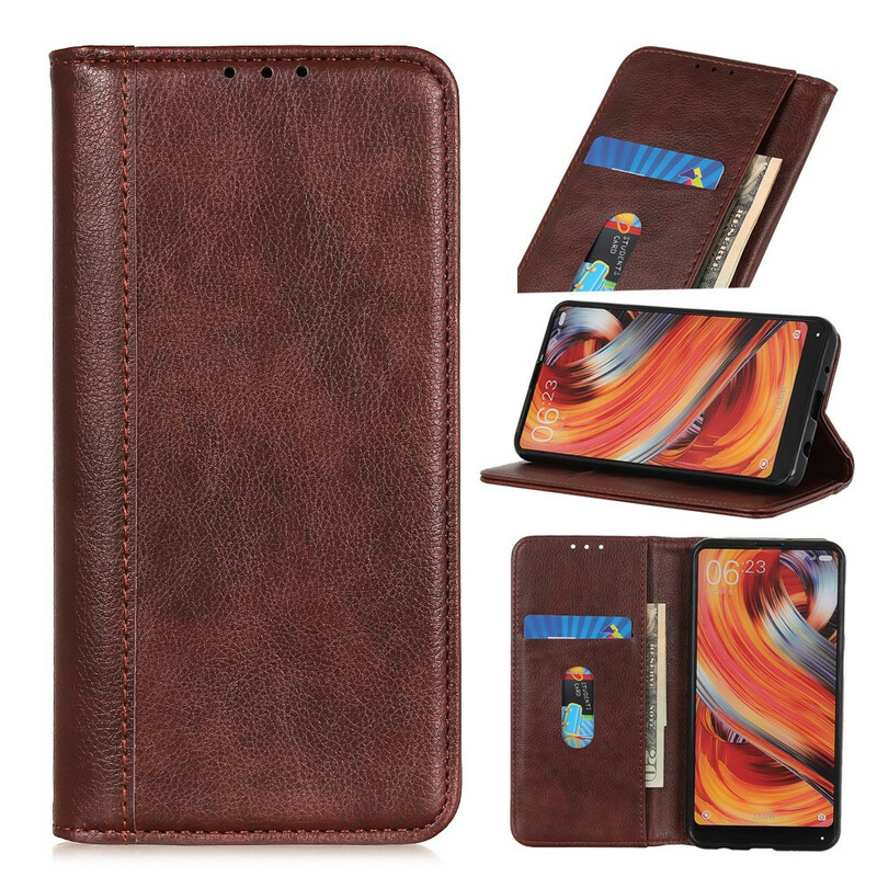 Capa iPhone 13 Leather Split Elegance