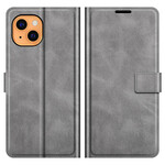 Design da capa de couro do iPhone 13 Style Leather Case