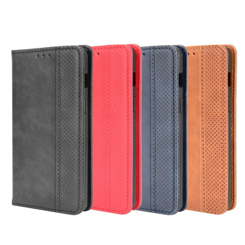 Capa Flip Cover OnePlus Nord 2 5G Efeito Couro Vintage Elegante