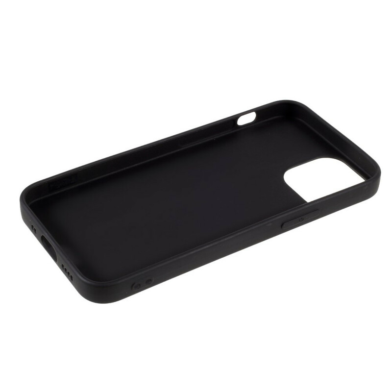 iPhone 13 Capa de silicone Tapete flexível