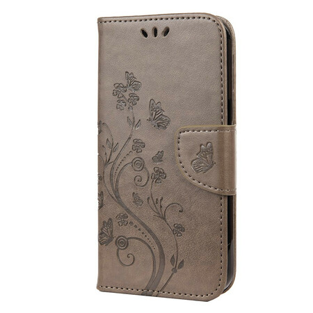 Capa para iPhone 13 Borboletas e Flores