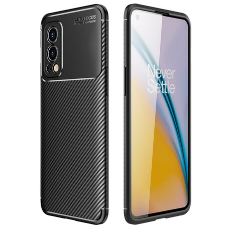 OnePlus Nord 2 5G Capa de Fibra de Carbono de Textura Flexível