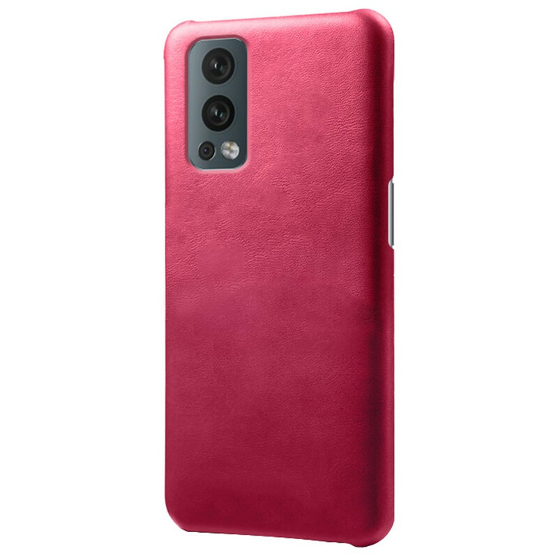 OnePlus Nord 2 5G Capa de Efeito Couro KSQ