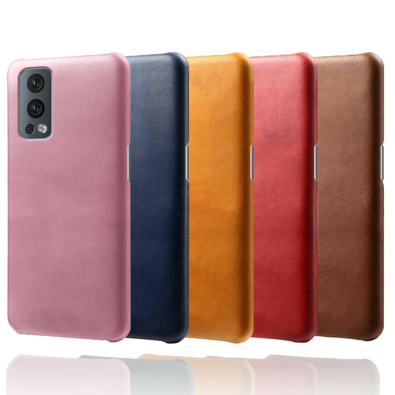 OnePlus Nord 2 5G Capa de Efeito Couro KSQ