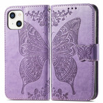 iPhone 13 Capa de Borboleta Half Butterfly