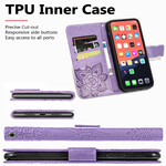 iPhone 13 Capa de Borboleta Half Butterfly