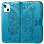 iPhone 13 Capa de Borboleta Half Butterfly