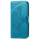 iPhone 13 Capa de Borboleta Half Butterfly