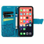 iPhone 13 Capa de Borboleta Half Butterfly