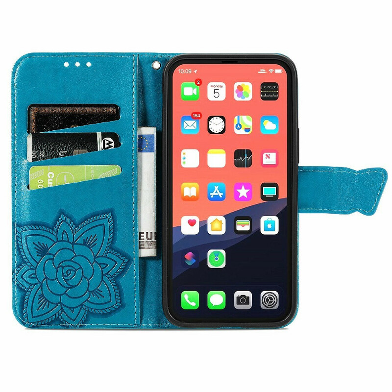 iPhone 13 Capa de Borboleta Half Butterfly